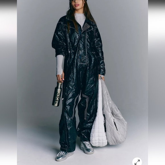 Free People Movement Rough Rider Tyvek Jumpsuit. NEW WITH TAG. Size L